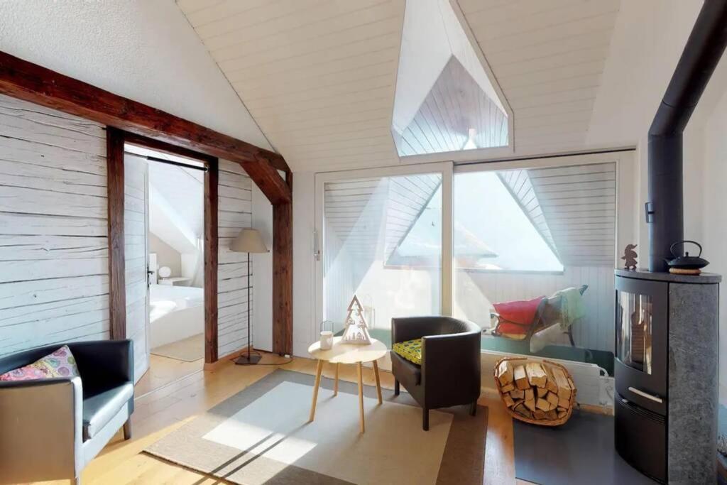 Charmant Et Lumineux Appartement Duplex A Charmey Kültér fotó